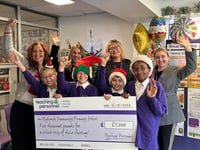 Joy at winning cash for school trip 