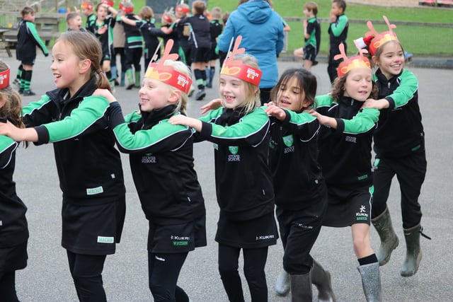 Youngsters jingle all the way for Rudolph Run