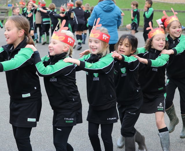 Youngsters jingle all the way for Rudolph Run