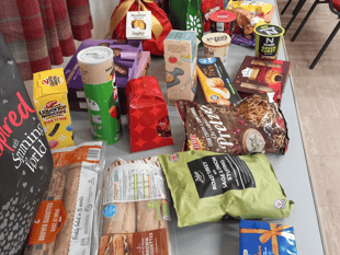 Unwanted festive food proves a HIT with food bank 