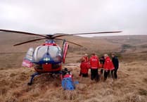 Devon Air Ambulance busy with heart issues