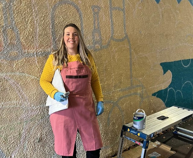 Grim underpass gets major makeover