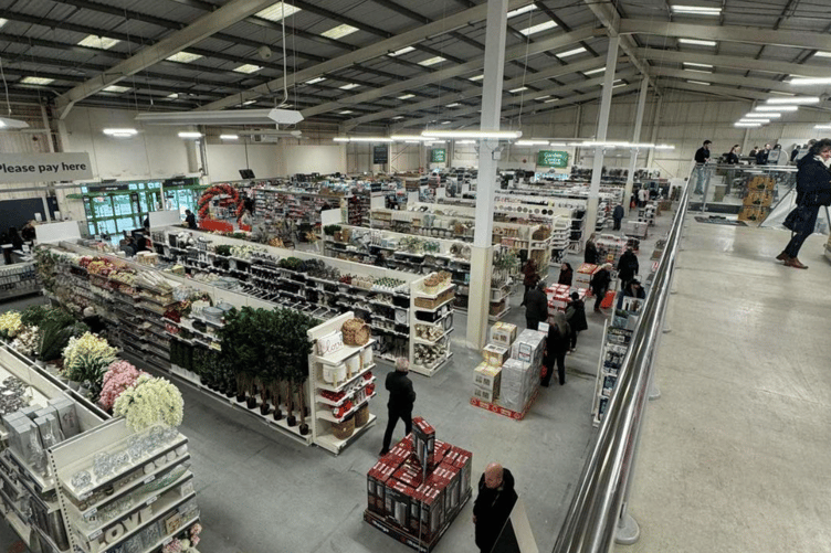 The Range's new Newton Abbot store opened on Friday, January 24.