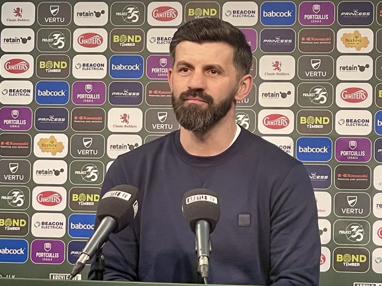 Plymouth Argyle head coach Miron Muslic