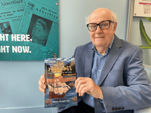 Fourth time is the charm for author 