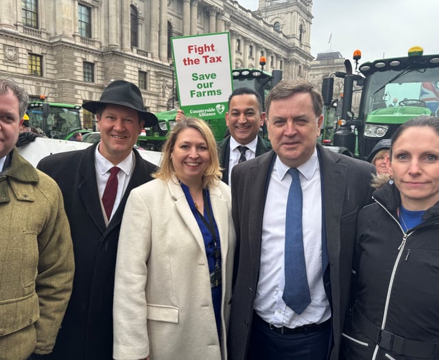 Farmers continue tax protest 