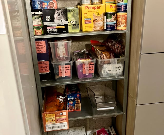 Donations stolen from pet food bank