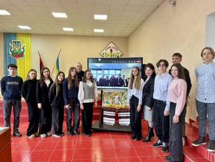 School's partnership with Ukraine flourishing