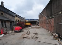 WATCH: Work continues at Newton Abbot market 