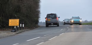 Road open again... and ahead of schedule too!