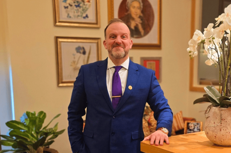 At the helm of the Moorland Hotel, Carl Pearcey