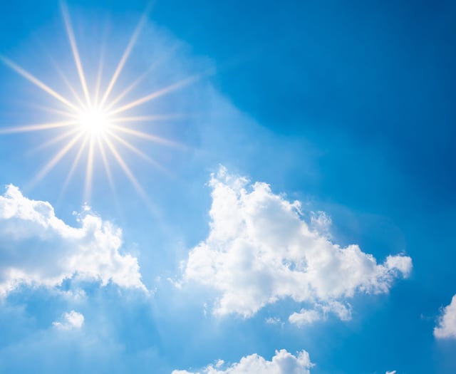 Sunny today and tomorrow with gentle breeze no rain expected