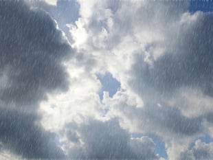 Patchy rain today with sunny skies expected tomorrow