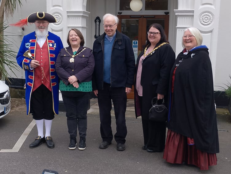 Dawlish Town Council commemorates Commonwealth Dat. Photo by Noreen Goodchild