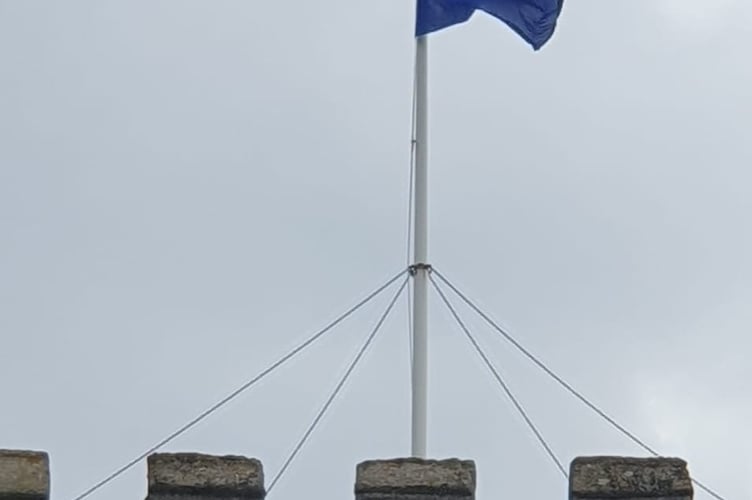 Commonwealth Flag flown by Newton Abbot Town Council.