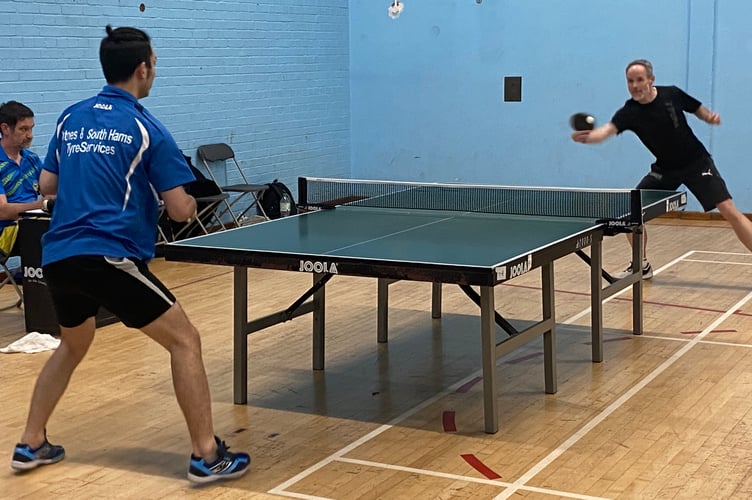 Aarish Maharjan (Brixham Sharks) v Rory Harries (NA Batmen)