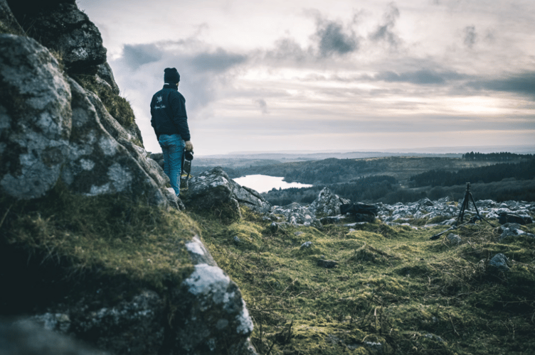 Dartmoor stock image 