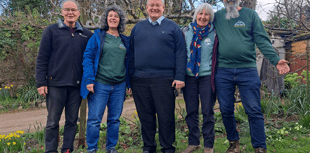 Sign 'planting' for local pollinators 