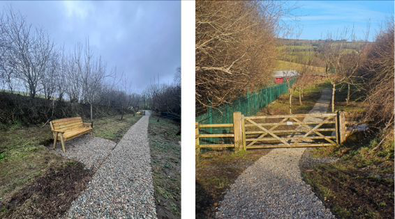 New off-road path connecting town with Wray Valley Trail