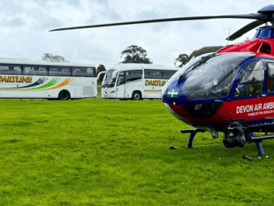 Coach company named as Air Ambulance volunteer day sponsor 