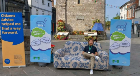 ‘The Sofa’ will be touring the district from April 15.