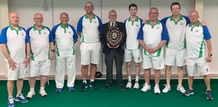 Bowls club claims Charles Parrott Trophy