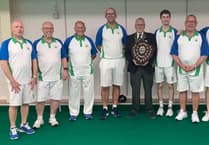 Dawlish Indoor Bowls Club claims Devon County Charles Parrott Trophy