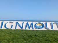 Teignmouth seaside letters get summer refresh