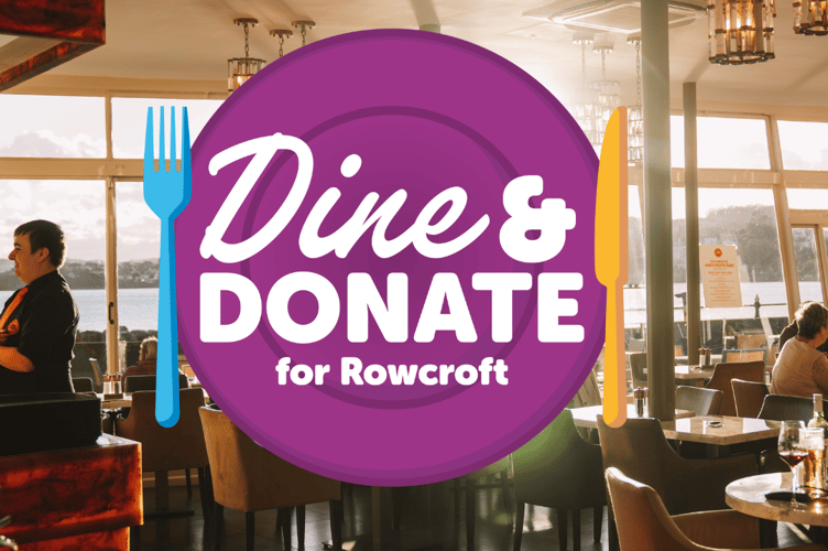 Dine and Donate scheme launched by Rowcroft Hospice. 