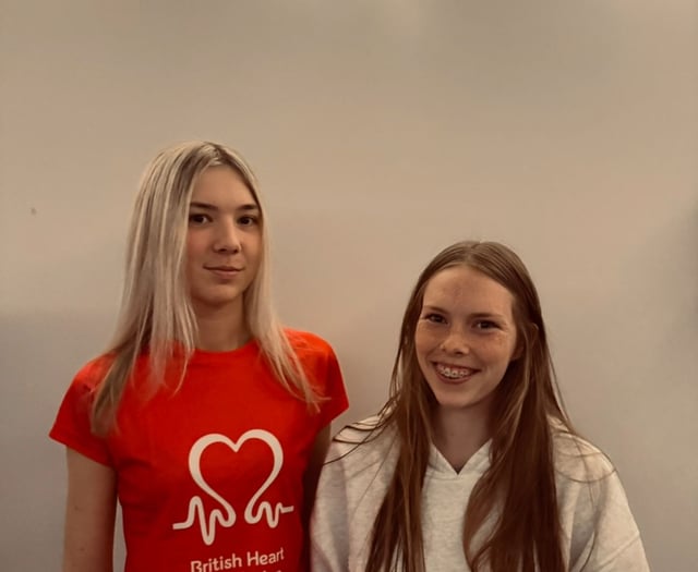 Teen's run inspired by sister's heart condition