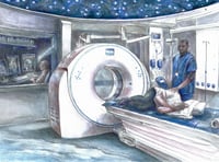 Artist's work reflects Covid-pandemic