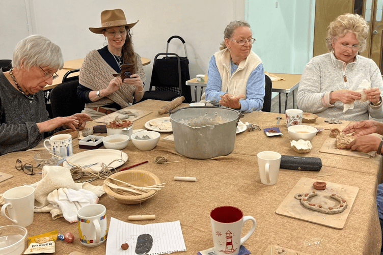 Newton Abbot WI recently welcomed Dr Lulu Buzz, owner of 'Clayside Callings'