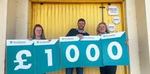 Canoe club gifted a grand as part of Persimmon's champion scheme 