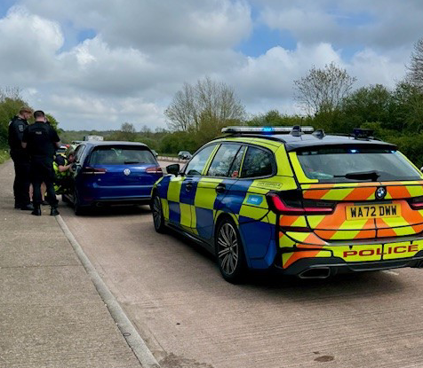 133 vehicles were found to be travelling at excessive speeds