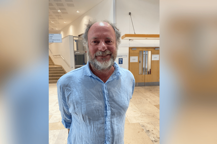 Lib Dem Julian Brazil - Image courtsey: Alison Stephenson, Radio Exe