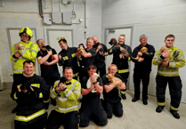Puppies make everything better... just ask Buckfastleigh's firefighters!
