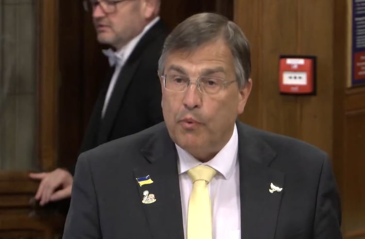 Newton Abbot MP Martin Wrigley calls for regulation of private parking firms. Photo Local Democracy Service