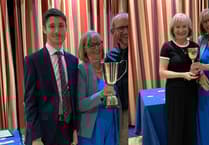 Celebratory evening for Dawlish Indoor Bowling Club members