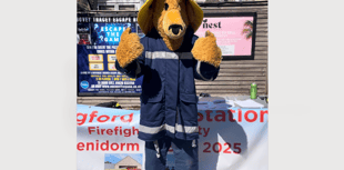 Benidorm-bound fire crew's Trago Mill bike challenge raises hundreds 