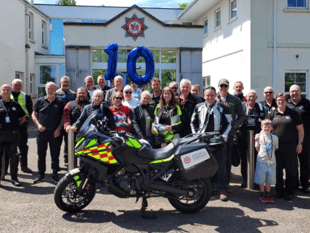 Fire service delivers Biker Down workshop to 2,000th attendee