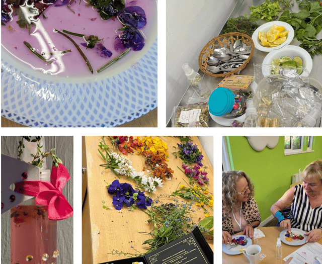 WI ladies learn the perfume-making ropes 