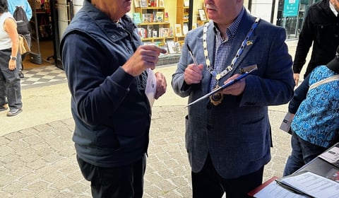 Councillors take annual meeting to the streets