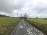A379 blocked after collision between villages