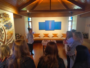 Healthcare students inspired by hospice visit