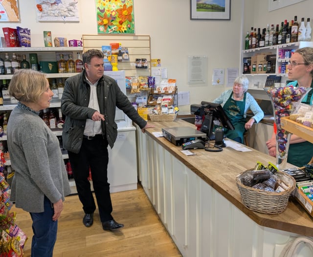 Community run shop shows importance of service in rural areas