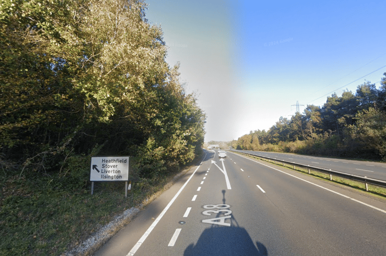 Collision on A38 - 300525