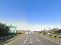 Elderly man dies after A38 crash near Bickington