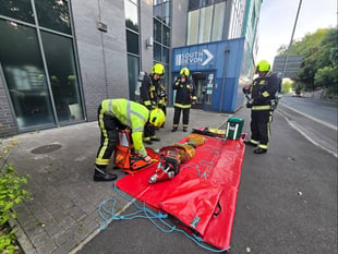 College in Newton Abbot plays host to town's fire crew for training 