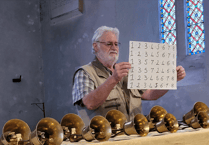 WI ladies' bell ringing experience at Denbury church