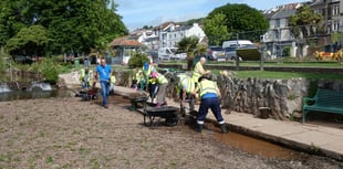 Volunteers tackle Brook sediment